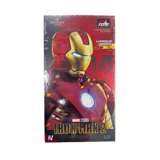 Marvel ZD Toys Iron Man MK4 with Lighting Function - ZDT1907-04